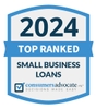 Top ranked small business loans by Consumers Advocate