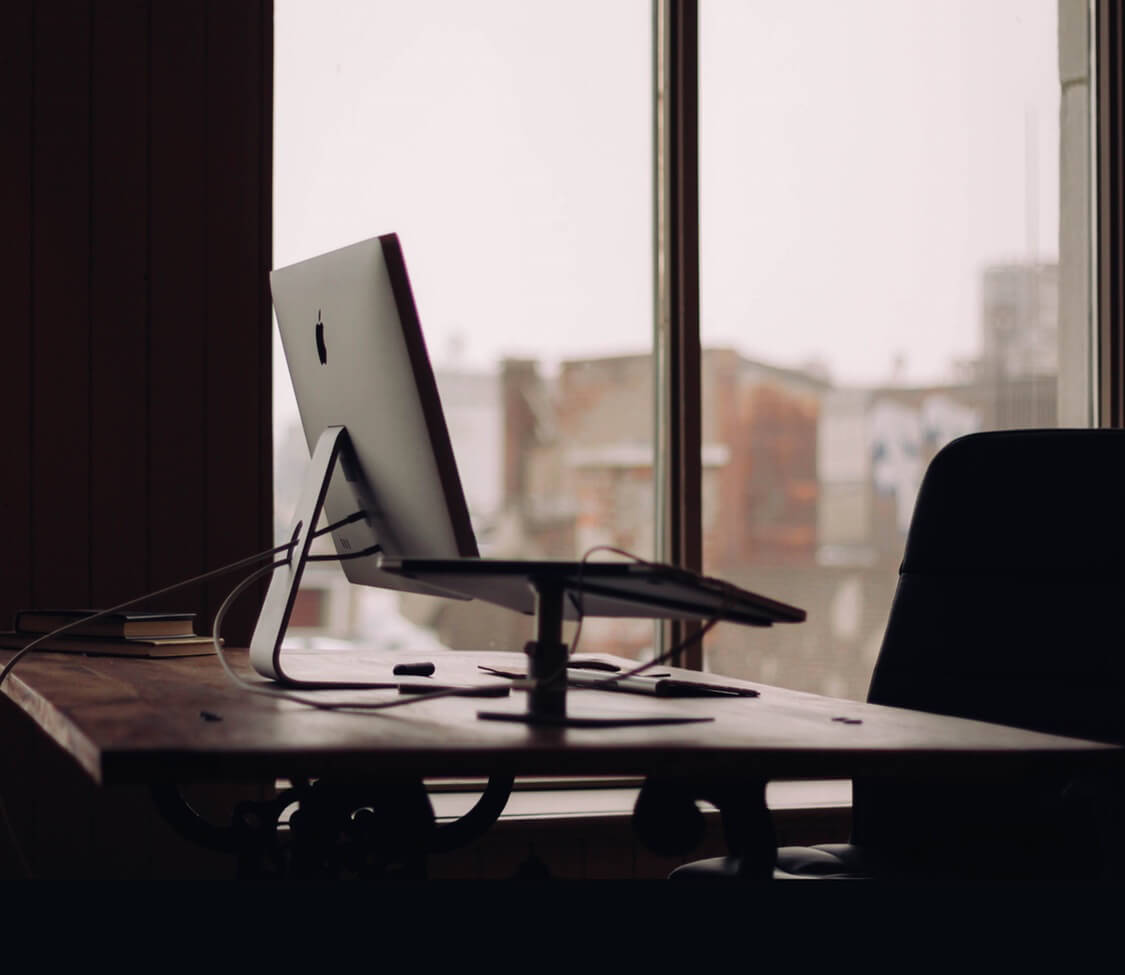 An empty office desk - Why You Should Have an Email Newsletter