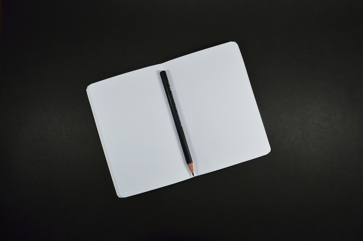 A blank notebook - How to Make Content Marketing Work for Your Small Business