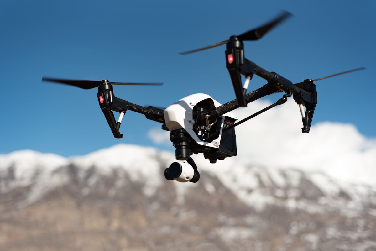 A drone with a camera - Best Industries to Start a Business