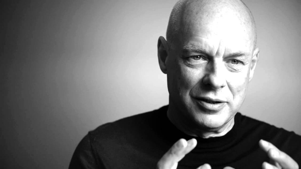 A headshot of Brian Eno - Brian Eno's Oblique Strategies Applied to Business